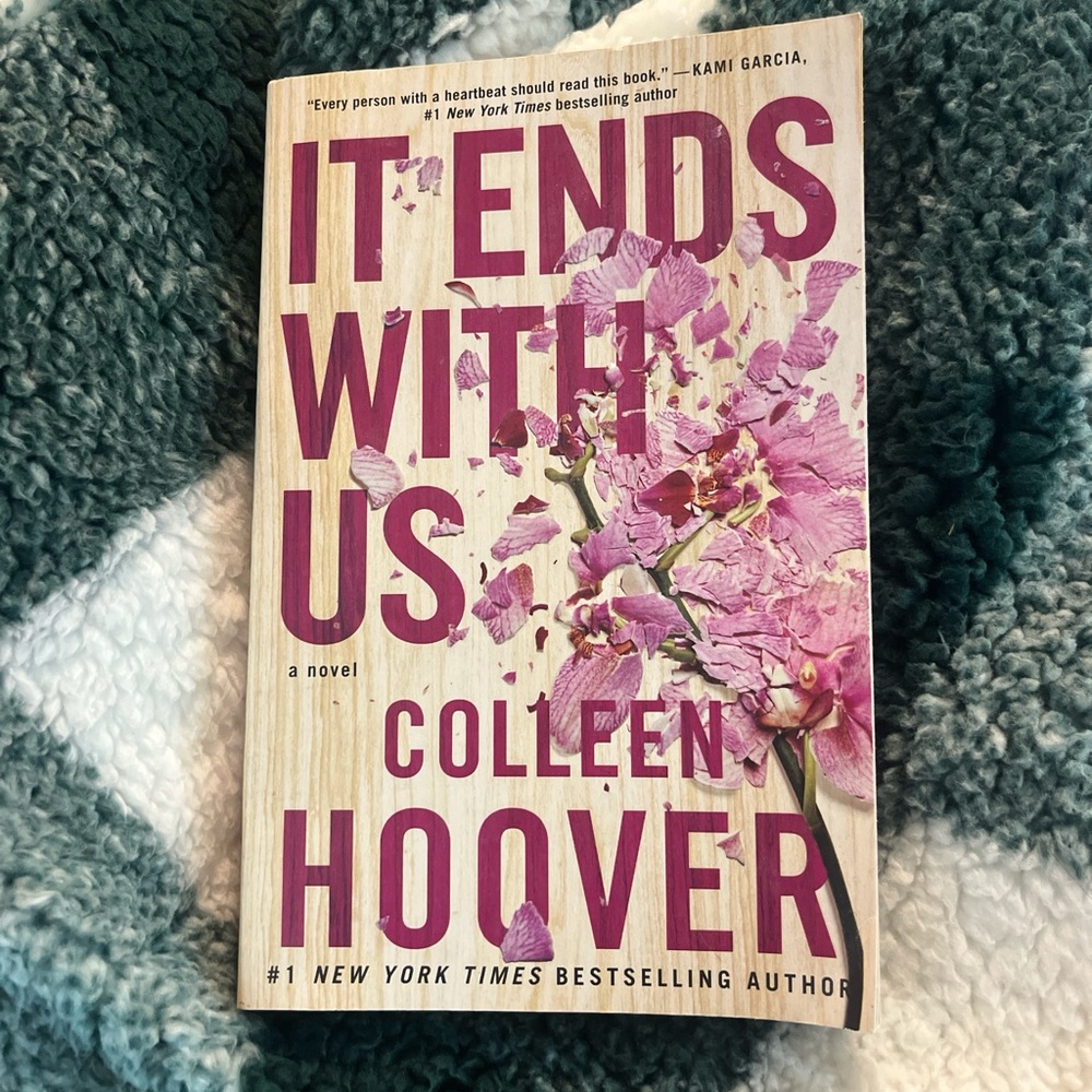 'It Ends With Us' Book with Pink Cover